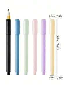 Pencil Extender Art Student Pencil Holder Grip Pencil Sleeve For Sketching Pencils And Colored Pencils - A - View 10