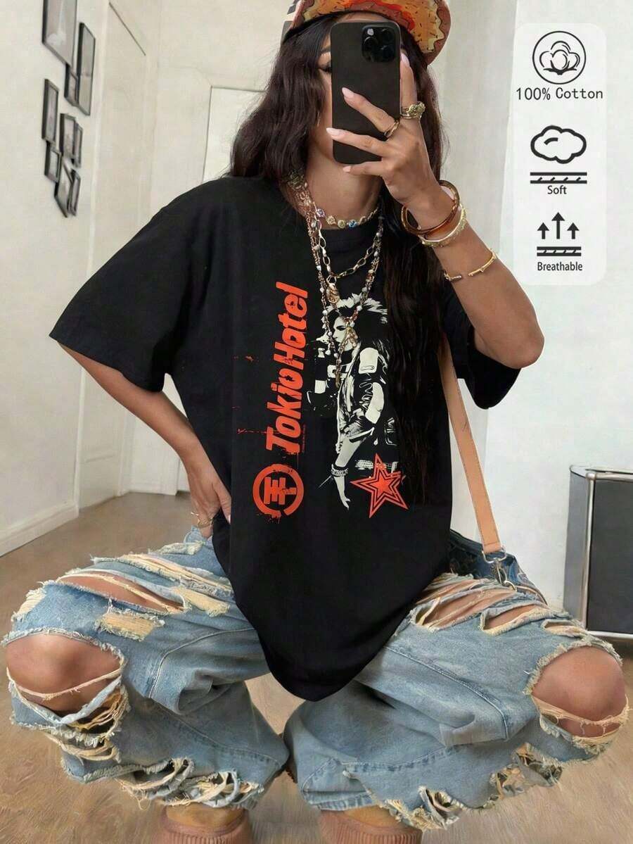 Women T-Shirts - Black 3 - View 1
