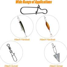 187pcs Fishing Accessories Set, Includes Fishing Hooks, Fishing Weights, Snaps, Beads, Organized Fishing Tackle Box, Suitable For Bass And Trout Fishing Gear - Combination 1 - View 10