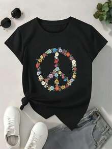 Women T-Shirts - Black - View 2