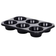 Gr8 Home 8pc Non Stick Bakeware Set Stackable Black Muffin Tray Loaf Pan Roaster Oven Set - View 7
