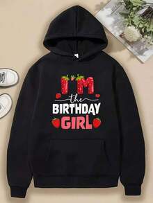 Compatible With 1 Men's Heavyweight Hoodie - Indigenous Inspired Graphic Print With Feather Design, Black With Red And White Lettering, Front Pocket, Regular Fit, Casual Outdoor Sweatshirt_089 - 黑色 14 - 查看 1