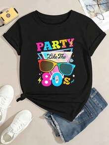 Women T-Shirts - Black - View 2