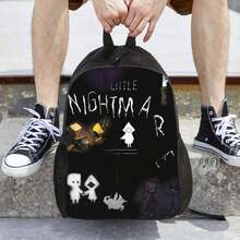 <Nightmare Before="" Christmas="">Backpack - Simple Single Layer Student Bag With 'Nightmare Before Christmas' Character Pattern, Lightweight Daily Backpack Suitable For University, Travel, Work - Easy To Clean Backpack For Teenagers And Adults (Black/White Design) - Compatible With 'Nightmare Before Christmas' Fans, Student Backpack, University Essentials, Fun Design, Durable Shoulder Straps, Daily Commuting, Accessories, Sturdy Structure, Teen Accessories, Men's Backpack, Men's Backpack, Travel Backpack, Men's High-Quality Backpack, Premium Men's</Nightmare> - Trộn - Xem 8
