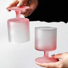 2 buc pahare de cocktail roz, pahare de vin, fluture de șampanie, potrivite pentru diverse băuturi alcoolice și nealcoolice, design unic de culoare, perfecte pentru petreceri și întâlniri - Roz - Vizualizare 3