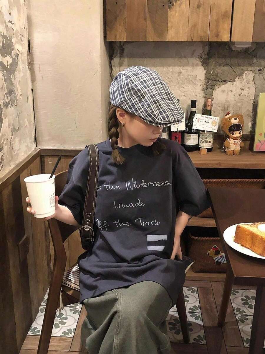 Women T-Shirts - Dark Grey - View 1