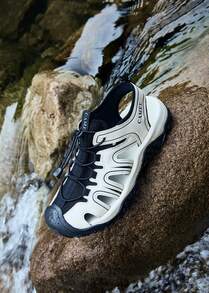 CAMEL CROWN Men's Sandals, Spring/Summer Breathable Water-Resistant Outdoor Sports Open-Toe Casual Sandals - /black - View 5