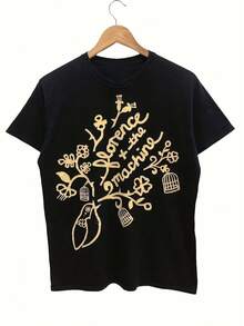 Women T-Shirts - Black - View 6
