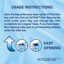 28L Catsan Hygiene Non-Clumping Odour Control Cat Litter Kitten Litter 2x14L - 28L - View 4