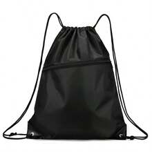 Mochila pequeña con cordón para deportes, natación y viajes, mochila con cordón duradera, adecuada para deportes al aire libre y fitness - Multicolor - Ver 3