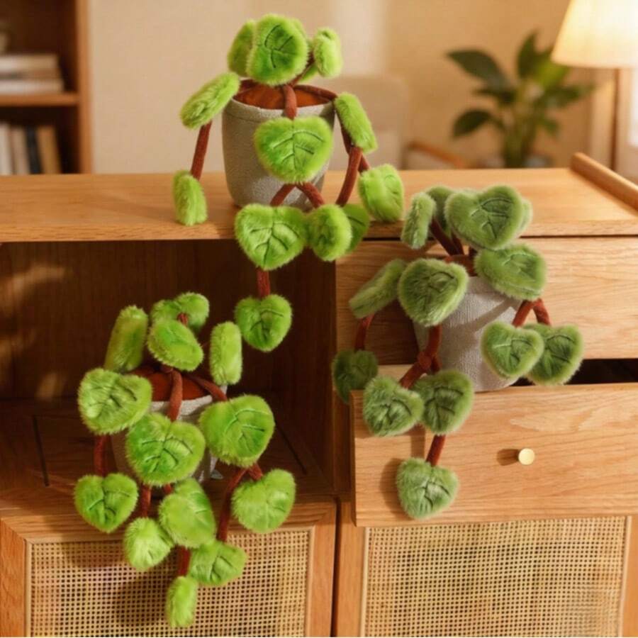 Đồ chơi nhồi bông hình cây thường xuân xanh rất thích hợp để trang trí phòng ngủ, lớp học, xe hơi, tiệc tùng, và làm quà tặng cho sinh nhật trẻ em, Ngày của Mẹ, Halloween, Lễ Tạ ơn và Giáng sinh. - Nhiều màu - Xem 1