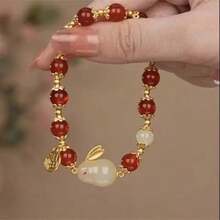 1/2/3/5pcs Beaded Bracelet For Women, New Chinese Style Retro National Wind Niche Delicate Student Friendship Accessories - Multicolor - View 10