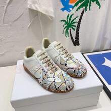 Zapatos casuales unisex, talla 36-45, zapatos casuales de mujer y zapatos deportivos de hombre, zapatos planos de suela blanda con cordones, zapatos cómodos y livianos de hombre para uso diario, de corte bajo,,,,,Zapatillas de entrenamiento alemanas de estilo europeo M Gila, calzado deportivo retro casual para parejas, con suelas suaves, fabricadas en Guangzhou. - 13 - Ver 11