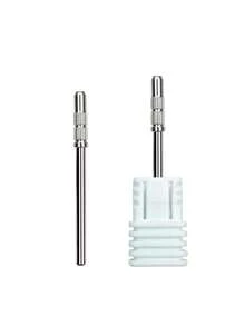1PC Mandril para Banda de Lixamento de Arte de Unhas, Cabeça de Retificação em Titânio Prateada/Dourada/Colorida, Ferramenta de Esfoliação para Manicure e Pedicure, para Remoção de Unhas e Remoção de Pele Morta - Multicolorido - Ver 12
