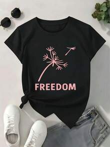 Women T-Shirts - Black - View 2
