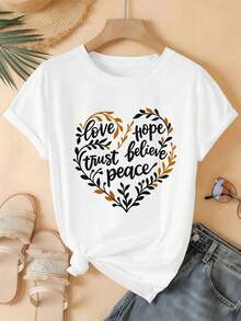 Kvinnor T-shirts - Vitt - Visa 2