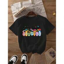 Women T-Shirts - Black - View 9