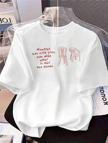 Women T-Shirts - White - View 6