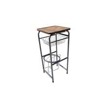 Tabletop Water Dispenser Stand With Fruit Baskets 40x40 - Grey - View 4