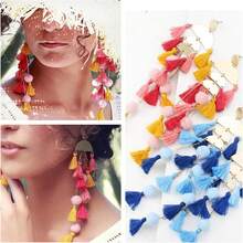 30/50/100pcs 3.5cm Multi-Color Mini Tassel With Metal Ring, Small Handmade Tassel Earrings, Jewelry Making, Keychain, Bag Pendant DIY Accessories - Small Cotton Tassels With Loops - View 9