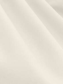 Mid-Rise Solid Color Elegant Straight-Leg Pants With Belt Spring - Cream - View 4