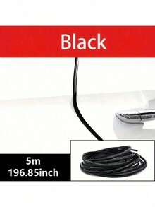 5M Car Door Edge Protector, Anti-Scratch Protective Seal Strip, Automotive Collision Avoidance Seal Strip, Car Door Bumper Strip, Invisible Door Edge Guard - A - View 11