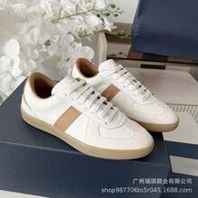Zapatos casuales unisex, talla 36-45, zapatos casuales de mujer y zapatos deportivos de hombre, zapatos planos de suela blanda con cordones, zapatos cómodos y livianos de hombre para uso diario, de corte bajo,,,,,Zapatillas de entrenamiento alemanas de alta gama para mujer, nuevo modelo de verano 2026, zapatillas deportivas blancas planas con cordones versátiles, zapatillas deportivas de caña baja. - Blanco - Ver 4