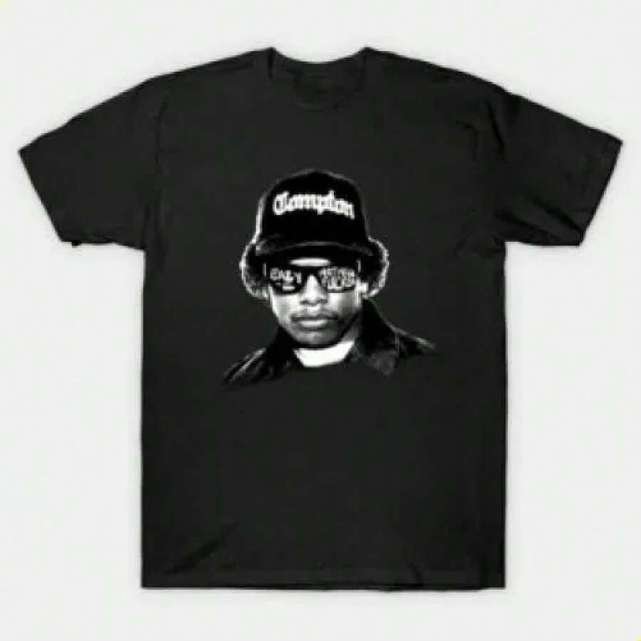 Camiseta Eazy-e - Negro - Ver 1