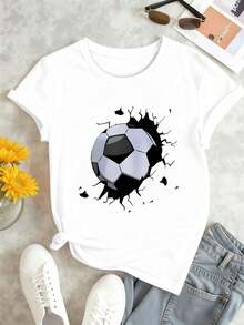 Women T-Shirts - White - View 2