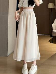 Women Pants - Apricot - View 10
