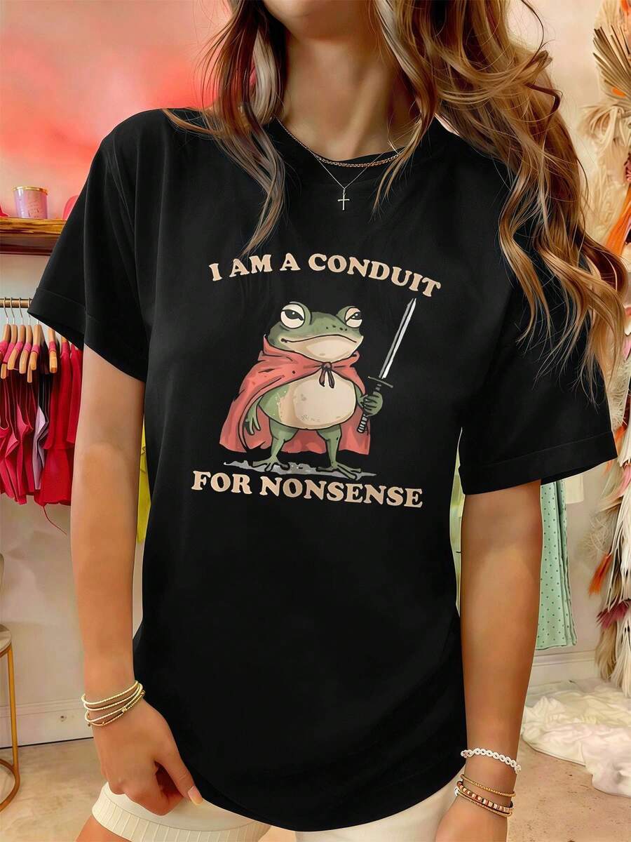 Women T-Shirts - Black - View 1