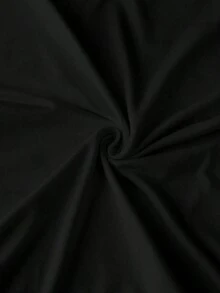 Conçu spécifiquement pour la Fête de la Fête des Pères, le T-shirt minimaliste à manches courtes et col rond imprimé pour femmes  est exclusif à la Fête de l'Indépendance et à la Déclaration d'Indépendance, un T-shirt d'été tendance pour femmes. - Noir 2 - Voir 4