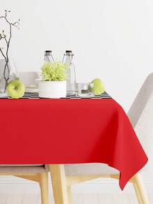 1pc Racing Car Theme Tablecloth, Red & Black Racing Car Design Table Cover, Baby Shower Party Tablecloth, Racing Car Theme Birthday Party Decor, Gender Reveal Party Table Decor, Racing Car Theme Party Supplies, Racing Game Desk Decor, Baby Teething Party Decor, Newborn Welcome Party Table Flag, Racing Car Room Decor, Home Decor, Outdoor Disposable Tablecloth, 1st Birthday Gift - Red Racing Car - View 7