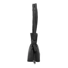 Moos Capsule Padded Crossbody Bag, Black 16 X 16 X 10 Cm (2.6 Liters), Magnetic Closure And Drawstrings, Padded Handles, Interior Pocket With Zipper - Black - Small Bag - View 4