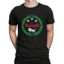 BENELLIs MOTORCYCLE Race Benelli Motorcycles Tshirt Homme Men's Clothes Blusas Cotton T Shirt For Men - 款式 - 查看 1