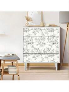 1 cuộn giấy dán tường tự dính phong cách Pháp cổ điển - họa tiết hoa, chống nước và chống ẩm, có thể tháo rời và tái sử dụng, phù hợp cho phòng ngủ, phòng khách, phòng ăn, phông nền TV, trang trí nhà cửa, tủ, kệ sách, bàn, hốc tường, cải tạo nội thất, kích thước 44*300/500/1000cm - 1PC - Xem 5