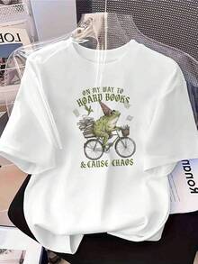 Women T-Shirts - White - View 6