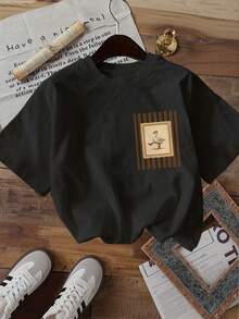Women T-Shirts - Black - View 2