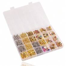 Handmade Pearl Rivet DIY Rivet Setting Tool Machine Pearl Rivet Button Best Decoration - Multicolor - View 2