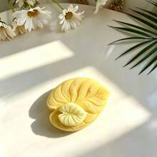 Silicone Mold With Double-Layer Turtle Leaf Design, Suitable For Soap, Scented Candle, Gypsum Crafts, Home Decor And Epoxy Resin DIY Projects - White - View 7