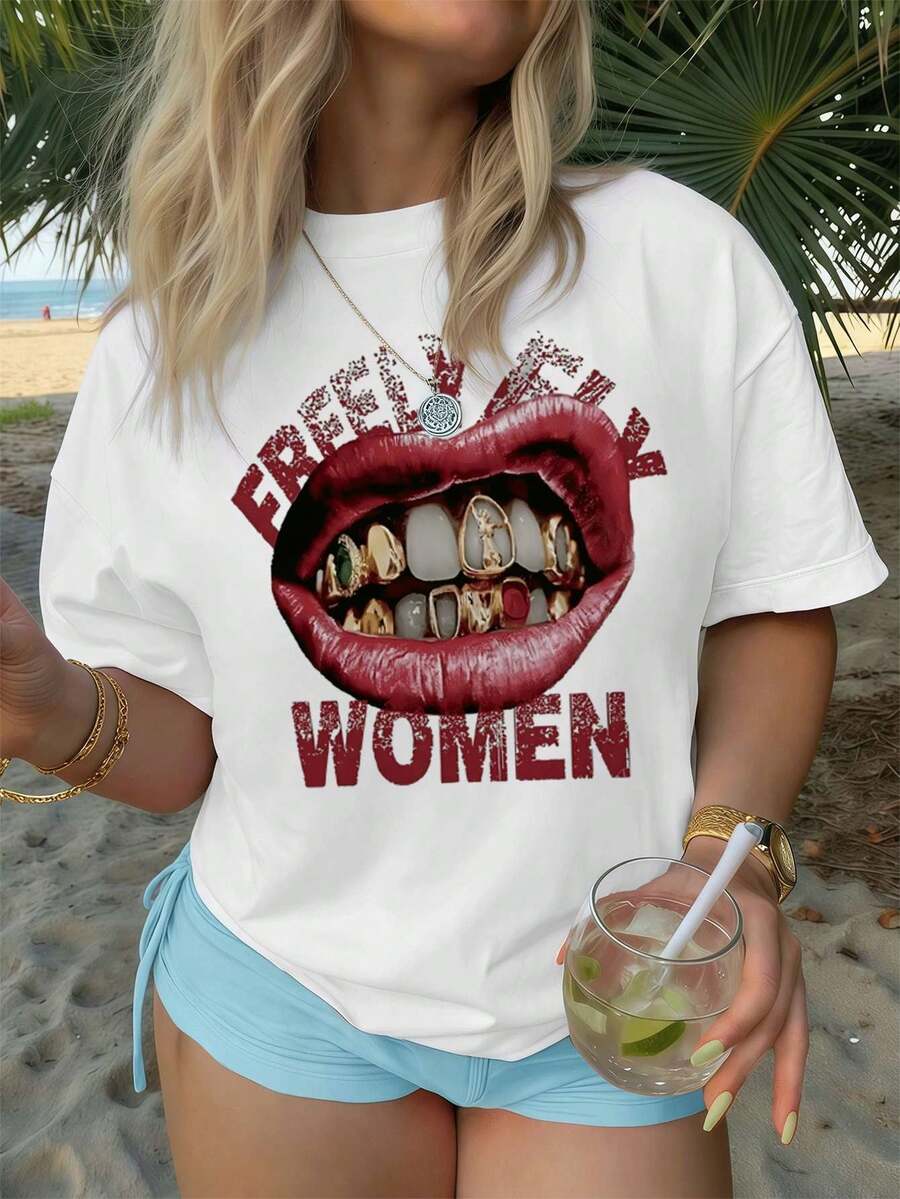 Women T-Shirts - White - View 1