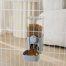 Conjunto de comedero y bebedero automático de gran capacidad para mascotas, comedero y bebedero automático por gravedad, adecuado para jaulas - para alimentar conejos, gatos, perros, cobayas - 500ml - Ver 17