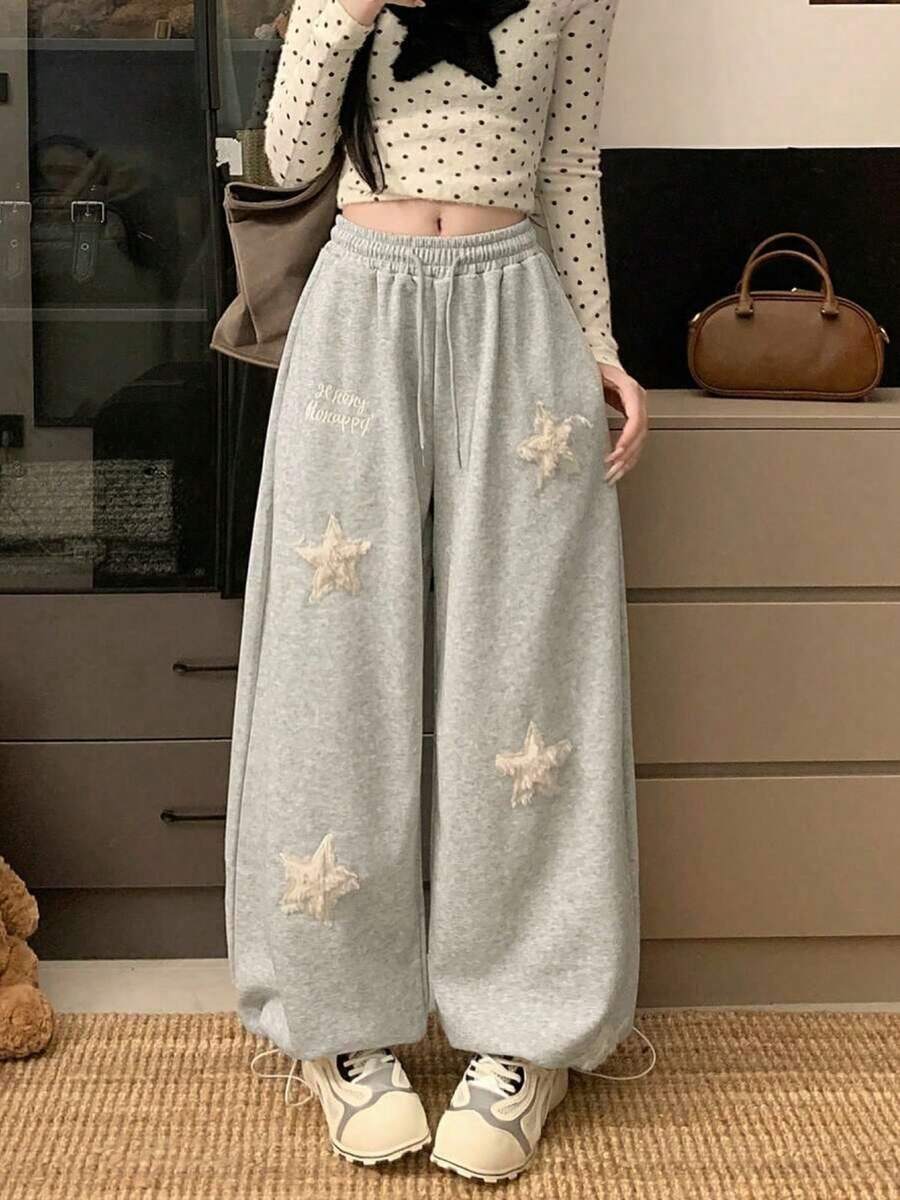 Women Pants - Grey - View 1