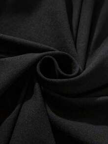 T-shirt da uomo oversize, 100% cotone (180 g/m²), novità estate 2025, design alla moda e confortevole, stampa grafica "Capybara", vestibilità alta, taglia XL. - nero - Visualizzare 5