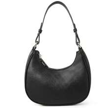 TANTOMI Small Crescent Shoulder Bags for Women Retro Classic Clutch Hobo Tote Purse Handbags Crossbody - Magenta - Ver 2