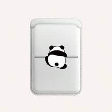 1 chiếc, tương thích với khe cắm thẻ MagSafe của Apple, thiết kế hình mèo và gấu trúc, dùng cho ví đựng thẻ điện thoại 13/15/16. - Nhiều màu - Xem 6
