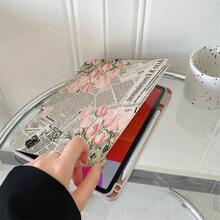 1件 書本式支架保護平板電腦保護殼，相容 A16 2025、 Galaxy Tab S9 FE/S8 Plus/S7/S10、Oppo Pad、 Matepad、Vivo Pad、Honor Pad、 Xiaoxin Pad - 彩色 - 查看 5