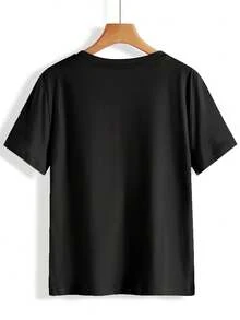 Women's Casual Short Sleeve T-Shirt - Yes, I'm Spoiled, It's All My Husband's Fault. Features A Printed Design, Soft And Stretchy Fabric, And Is Machine Washable For Year-Round Comfort. Available In Multiple Colors And Sizes S-XXL, Perfect For Everyday Wear. - 白色 - 查看 9
