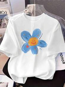 Women T-Shirts - White - View 6