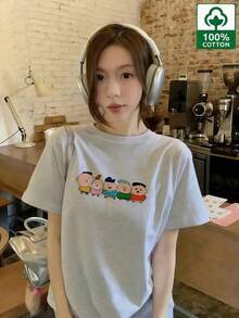 Women T-Shirts - Light Grey - View 1